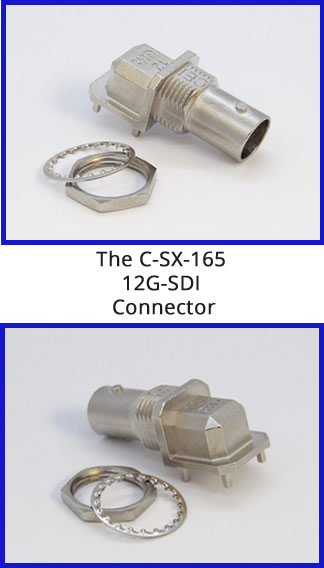 C-SX-165 - 12G-SDI Connector